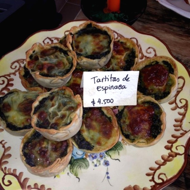 Tortitas de espinaca