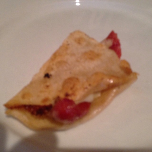 Quedadilla con chorizo