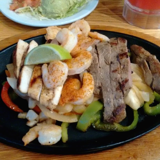 Fajitas trio
