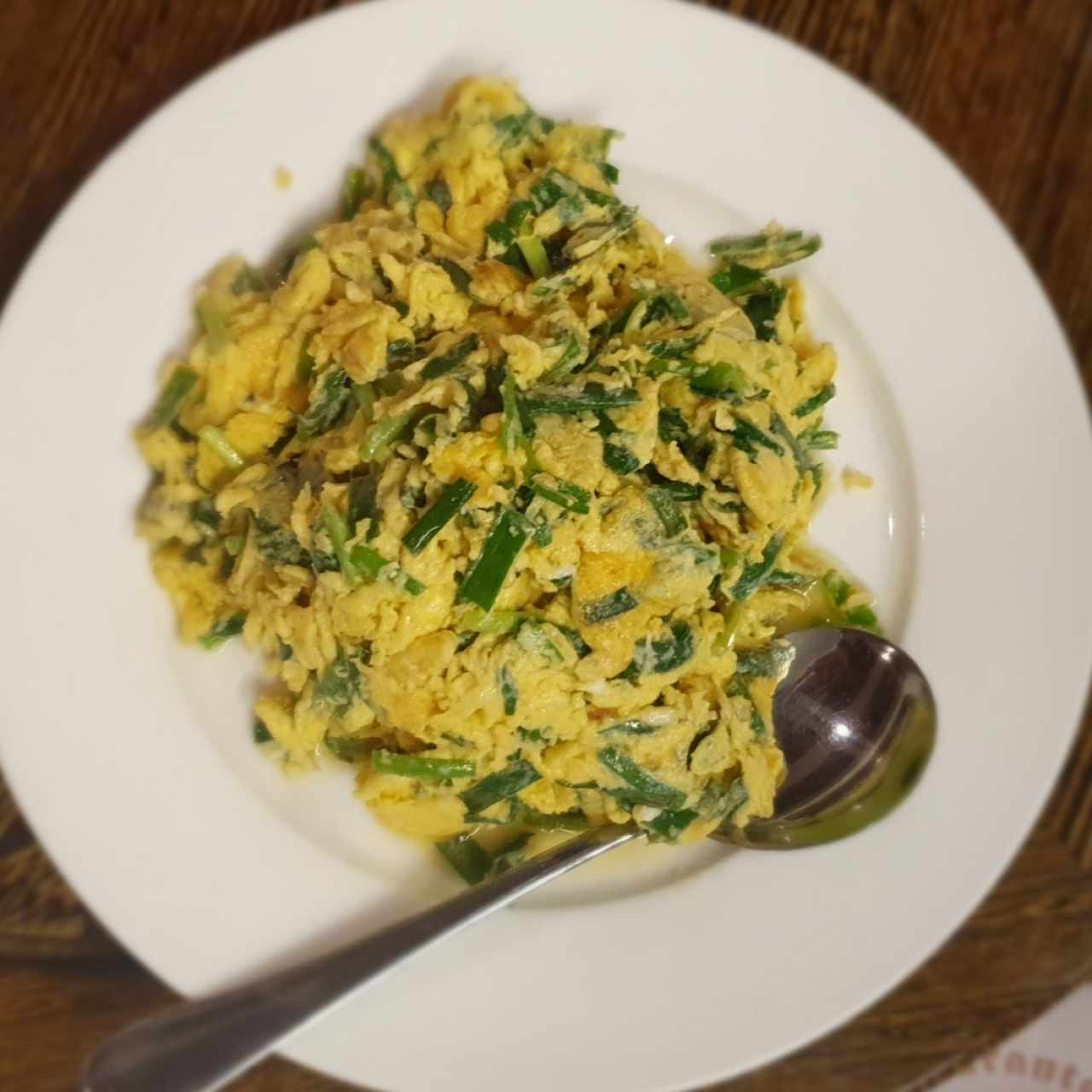 Huevo y Vegetales