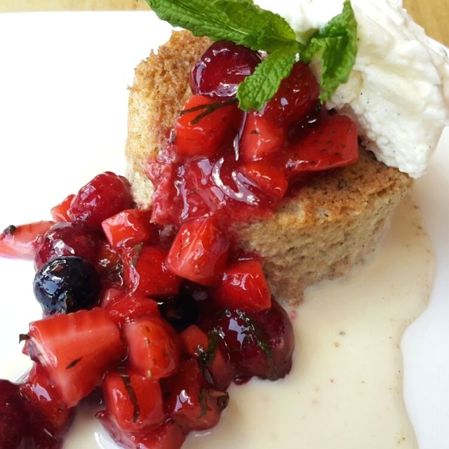 Tres leche de té verde