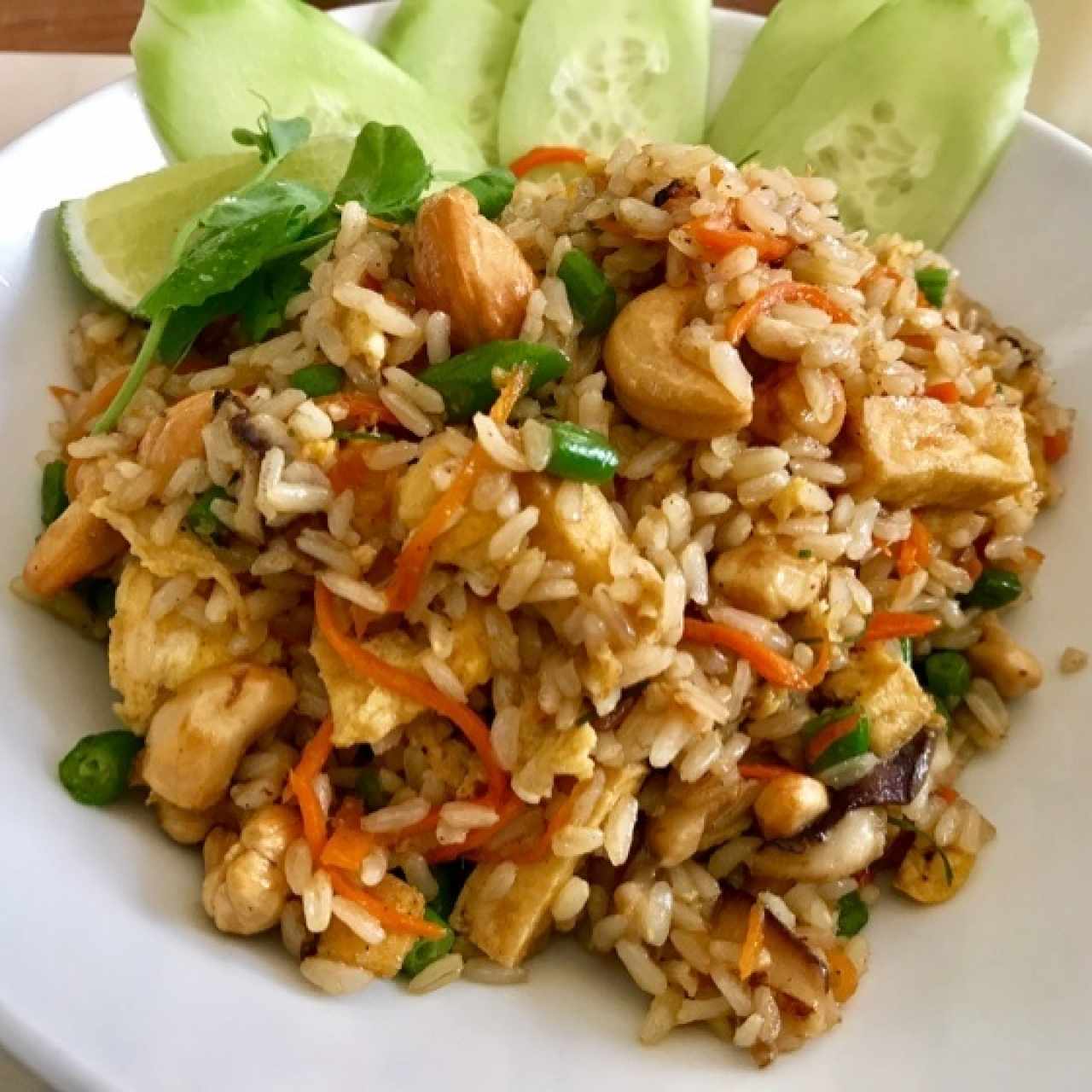 arroz con tofu 
