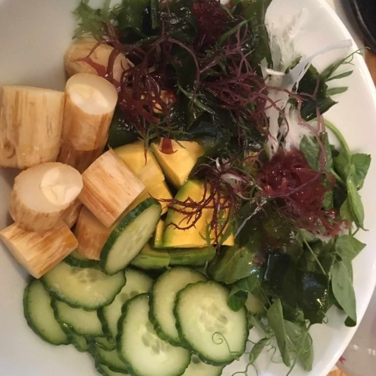 ensalada alga palmito