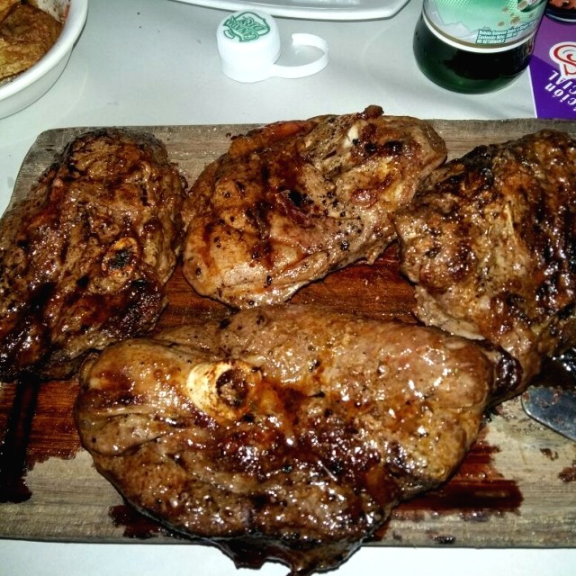 Cordero Asado porcion completa