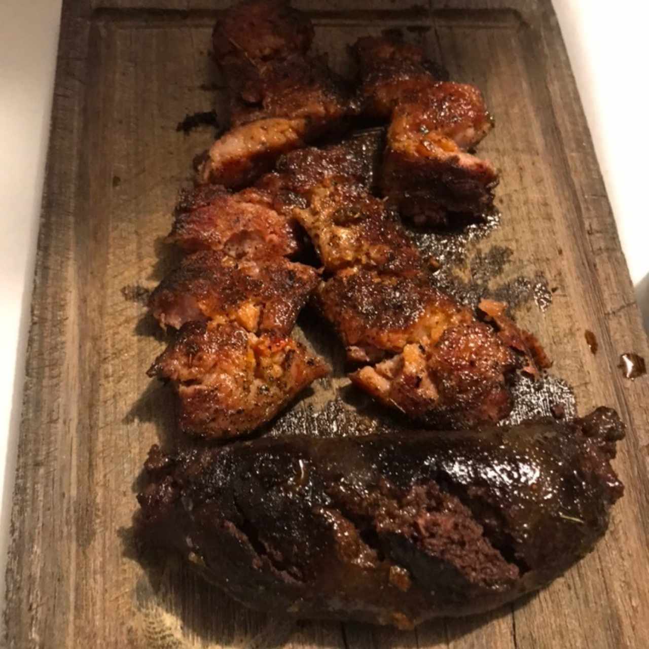 chorizo y morcilla argentina