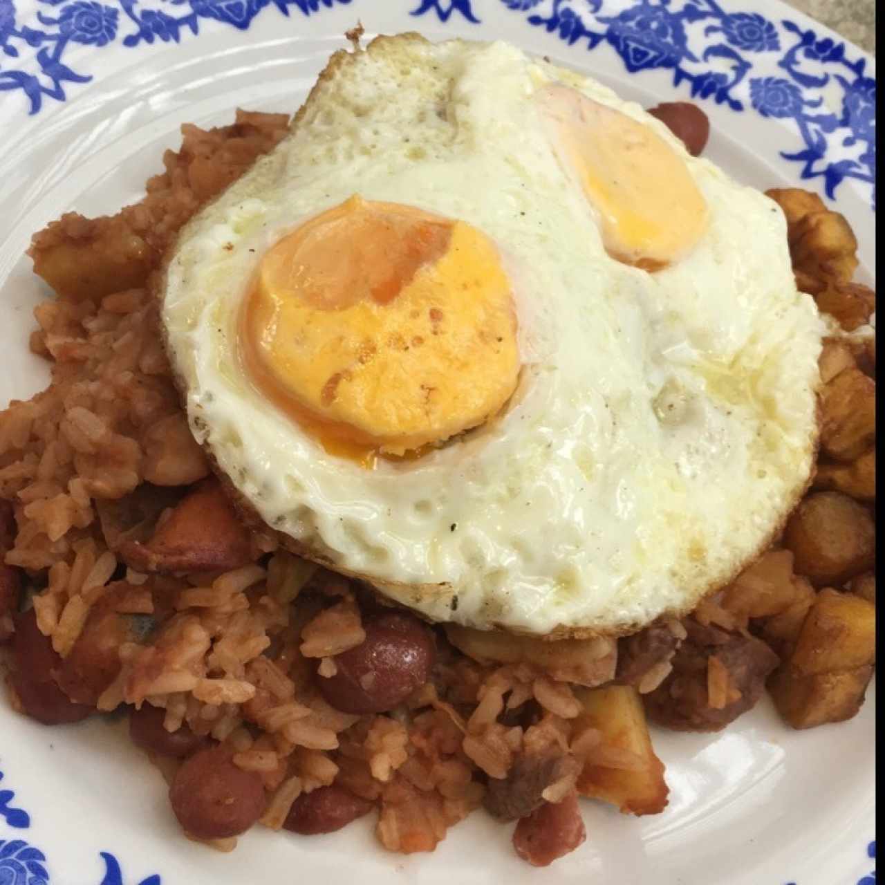 Calzada de Frijoles con Platano