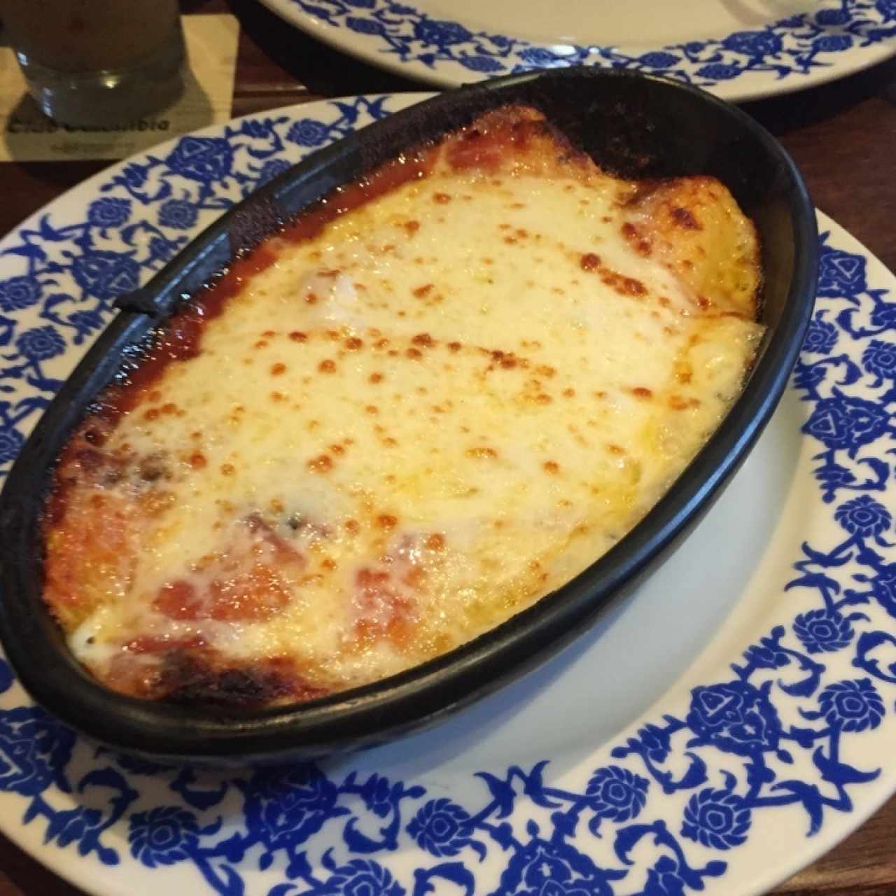 Maduro con queso y bocadillo