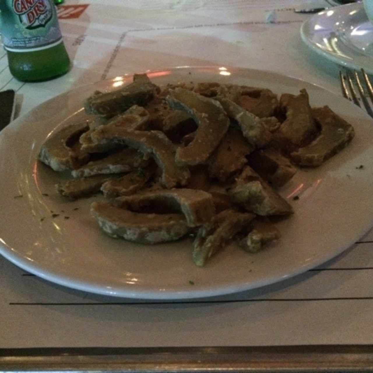 alcachofas fritas