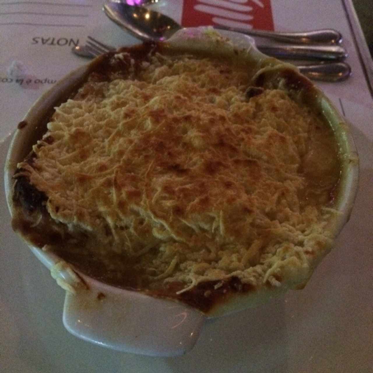 sopa de cebolla
