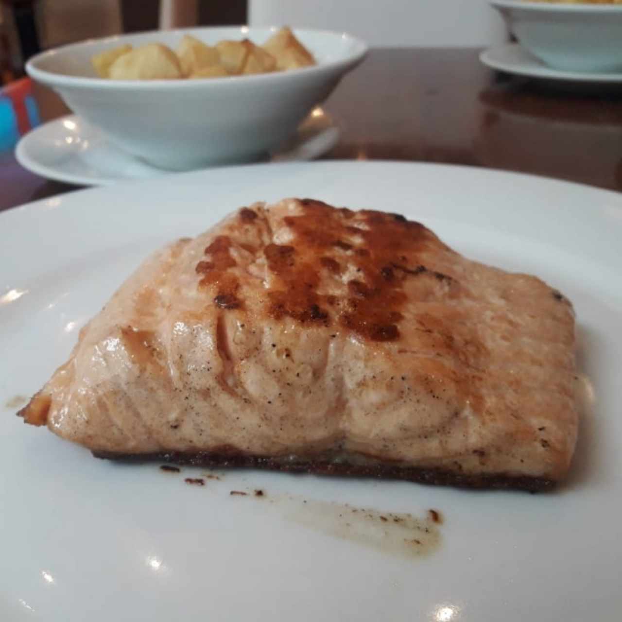 Salmón a la parrilla