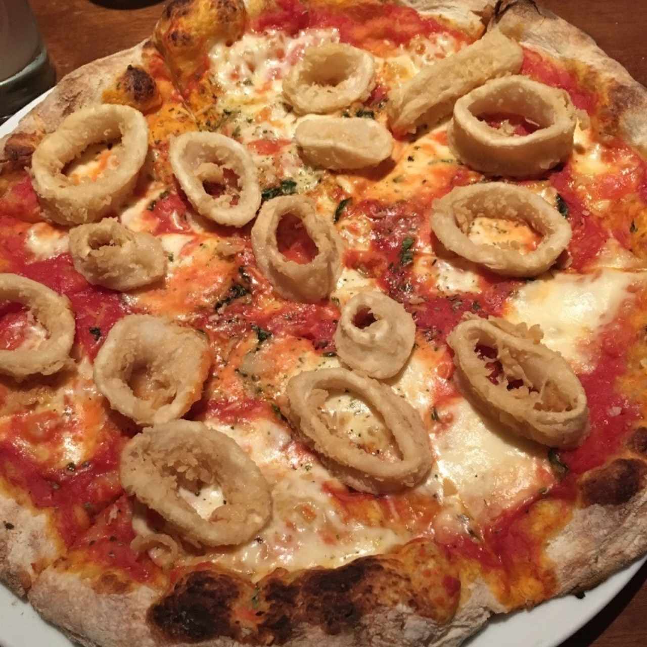 Pizza de calamares 
