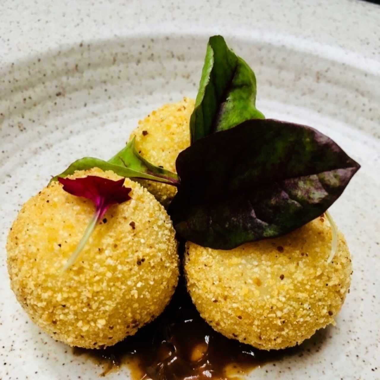 Bolitas de yuca con conejo 