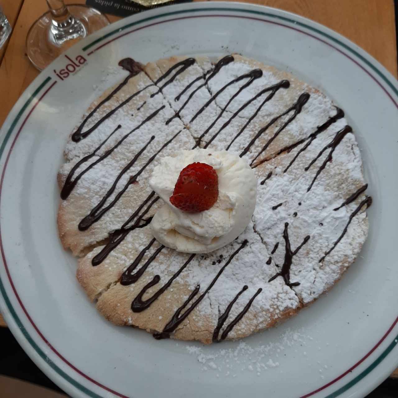 Pizza nutella