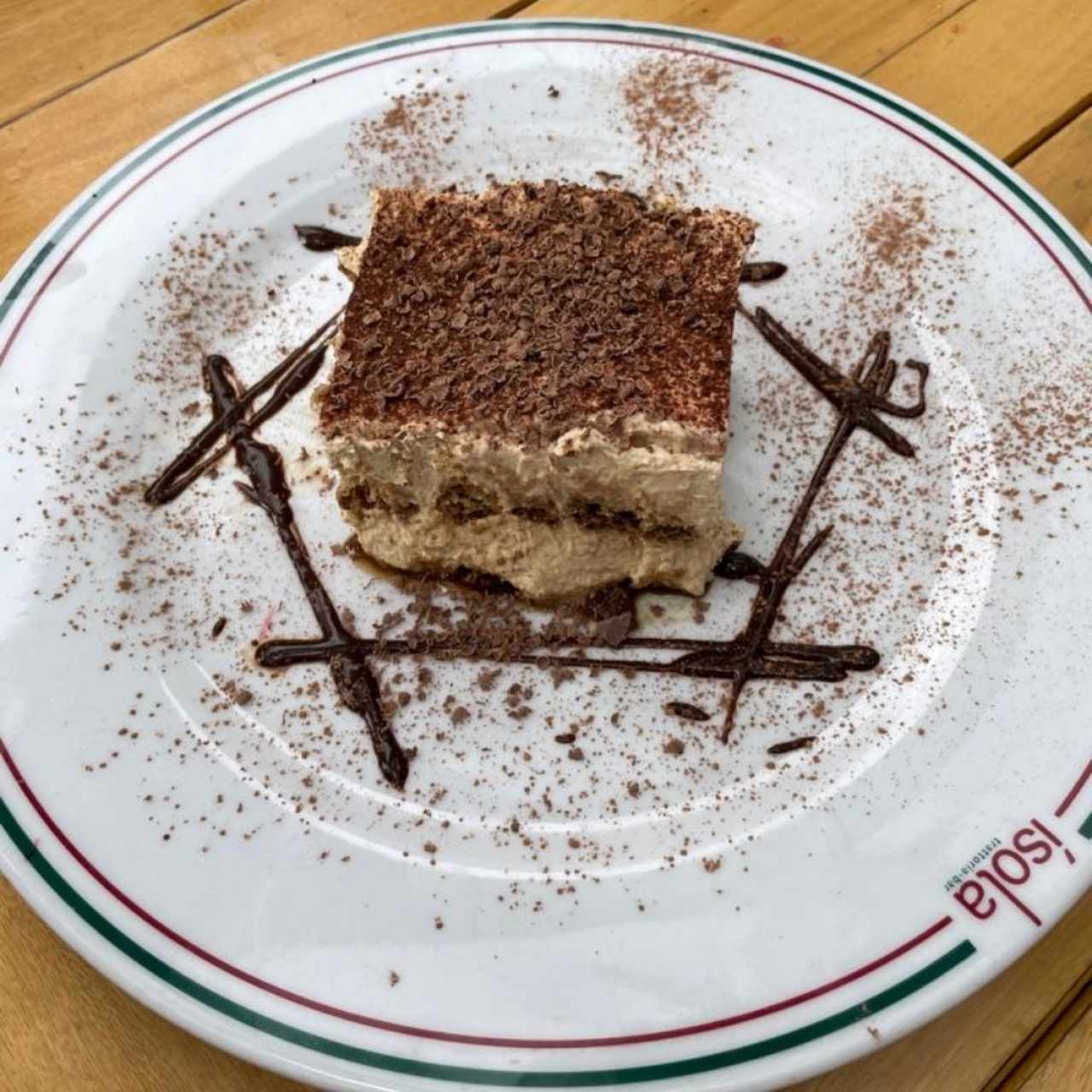 Tiramisú.