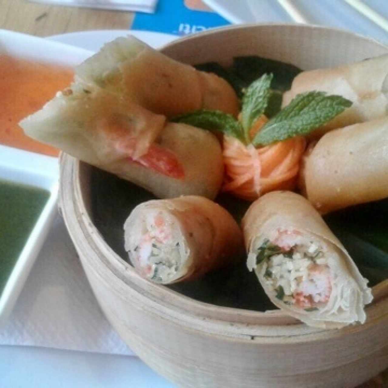 Combo spring rolls 