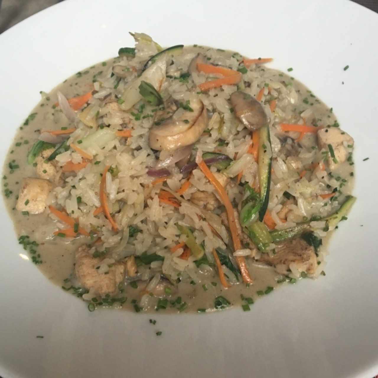 Thai risotto