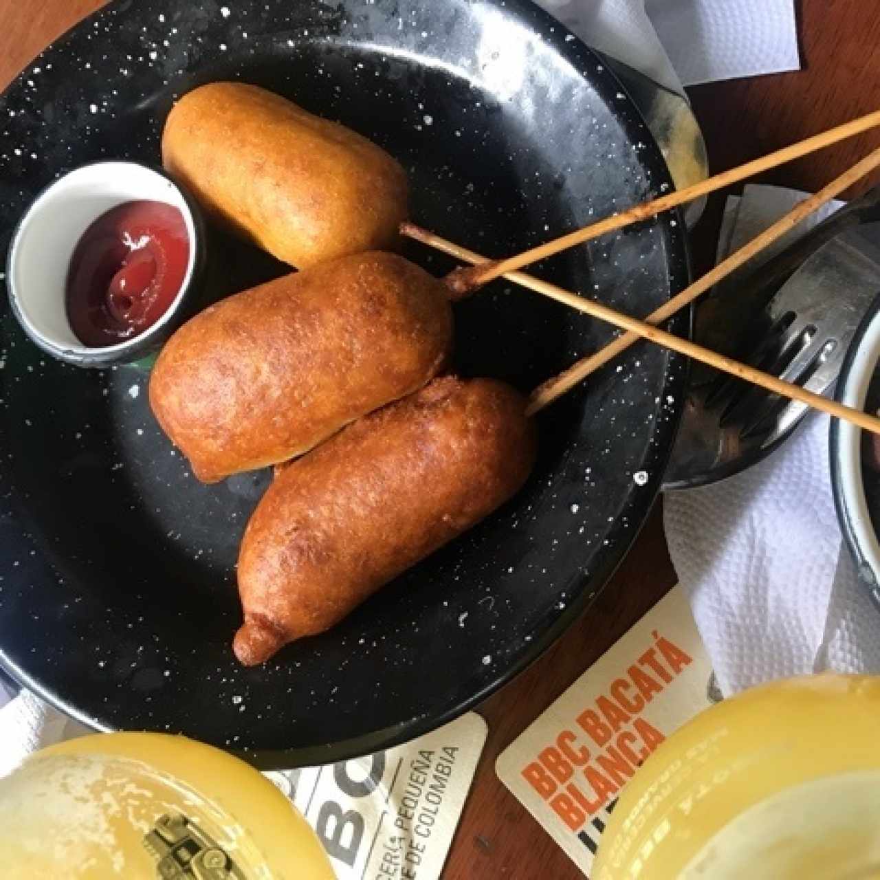 corn dogs