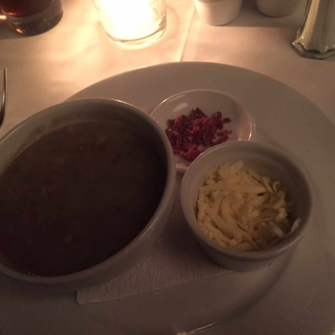 Sopa de lentejas