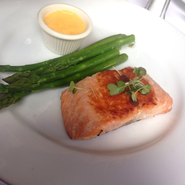 Salmon a la parrilla