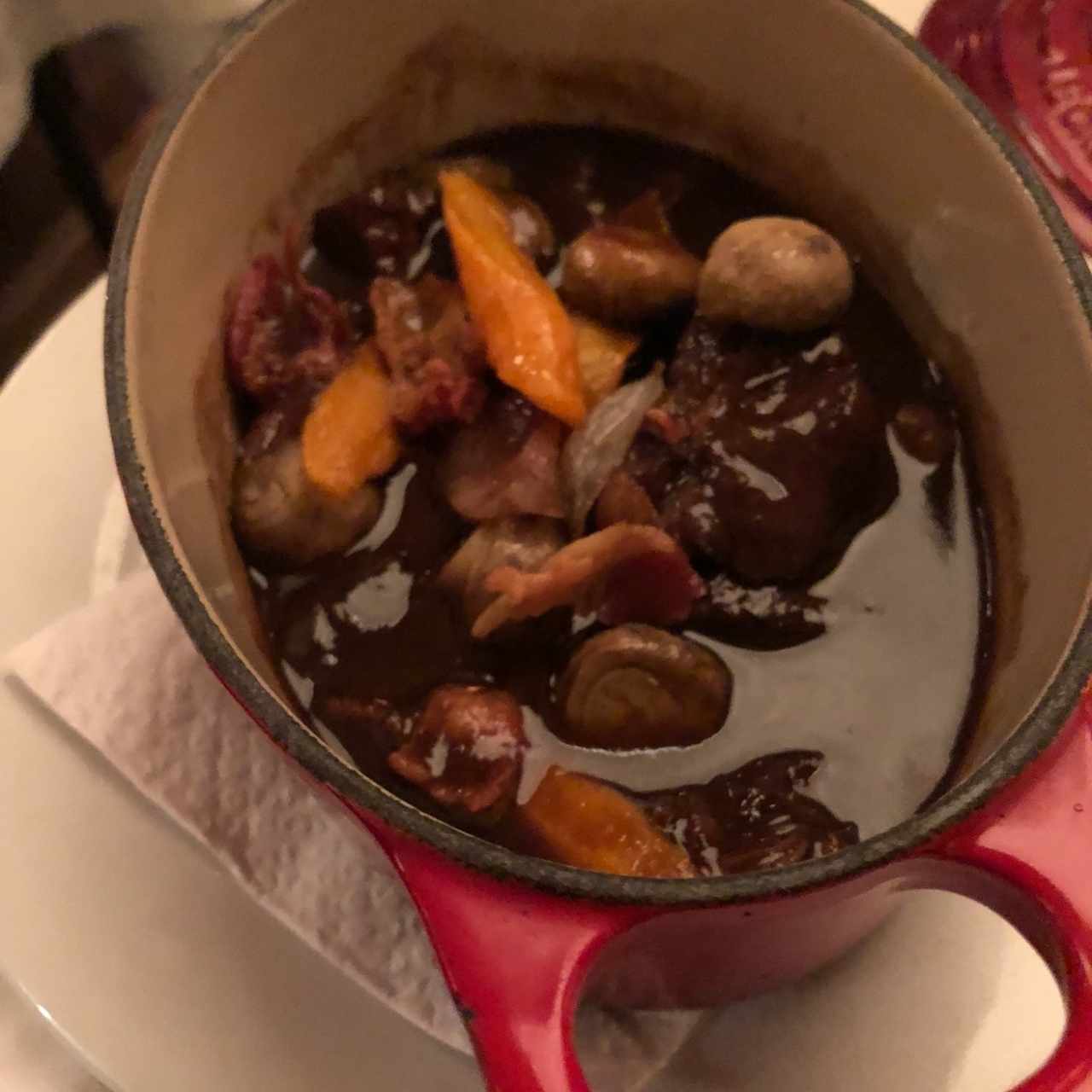 Boeuf bourguignon 