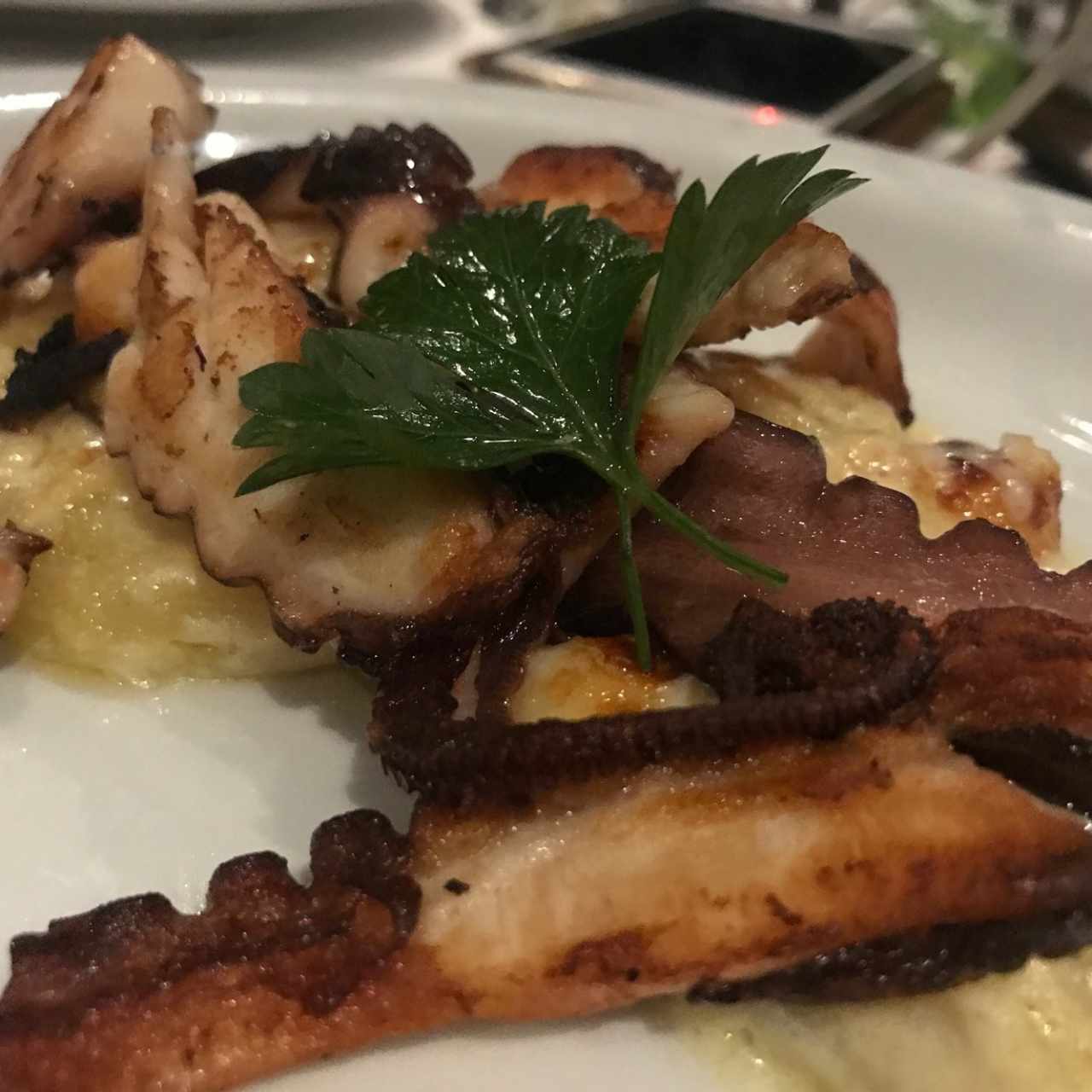 Pulpo a la parrilla 