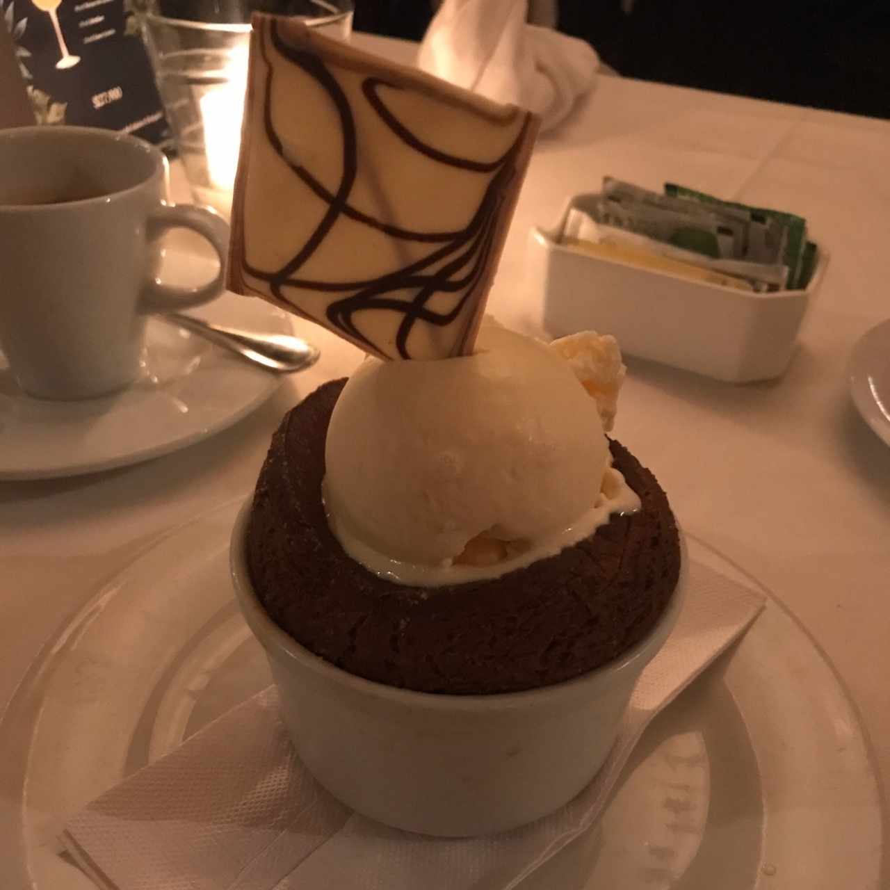 Pie de nutella
