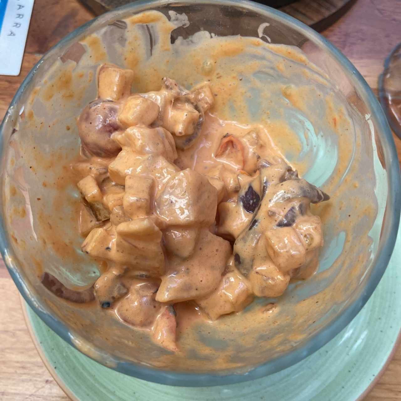 Ceviche a la parrilla