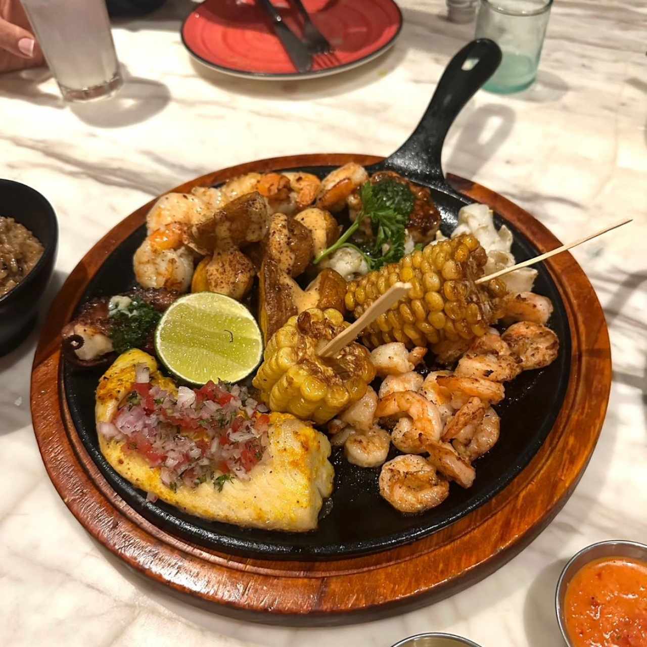 Parrillada de mariscos