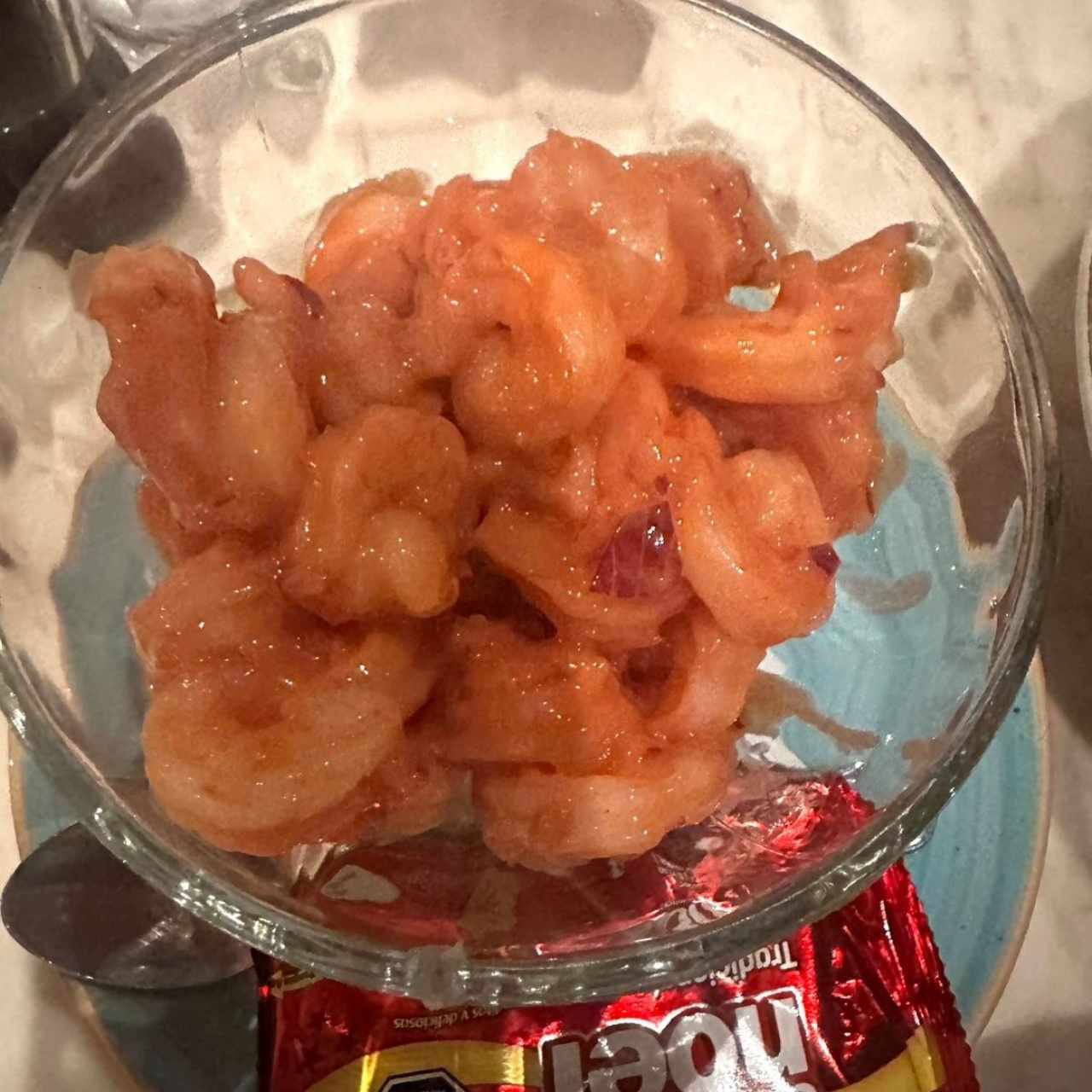 Ceviche de camarón 