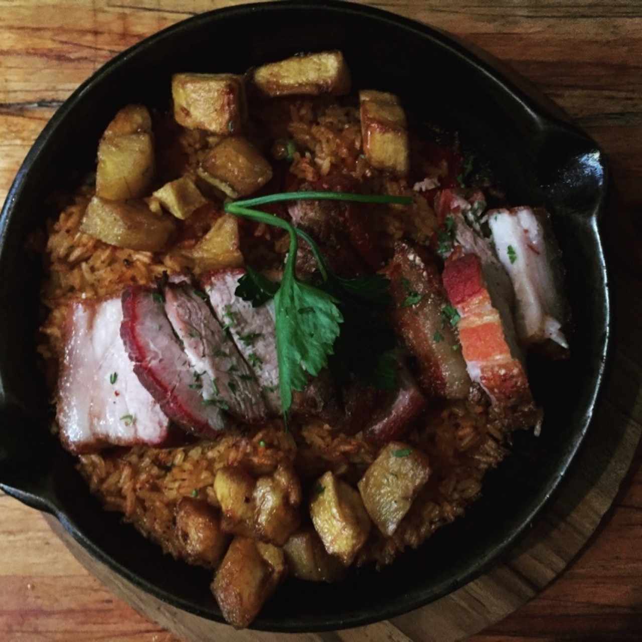 Arroz apastelado