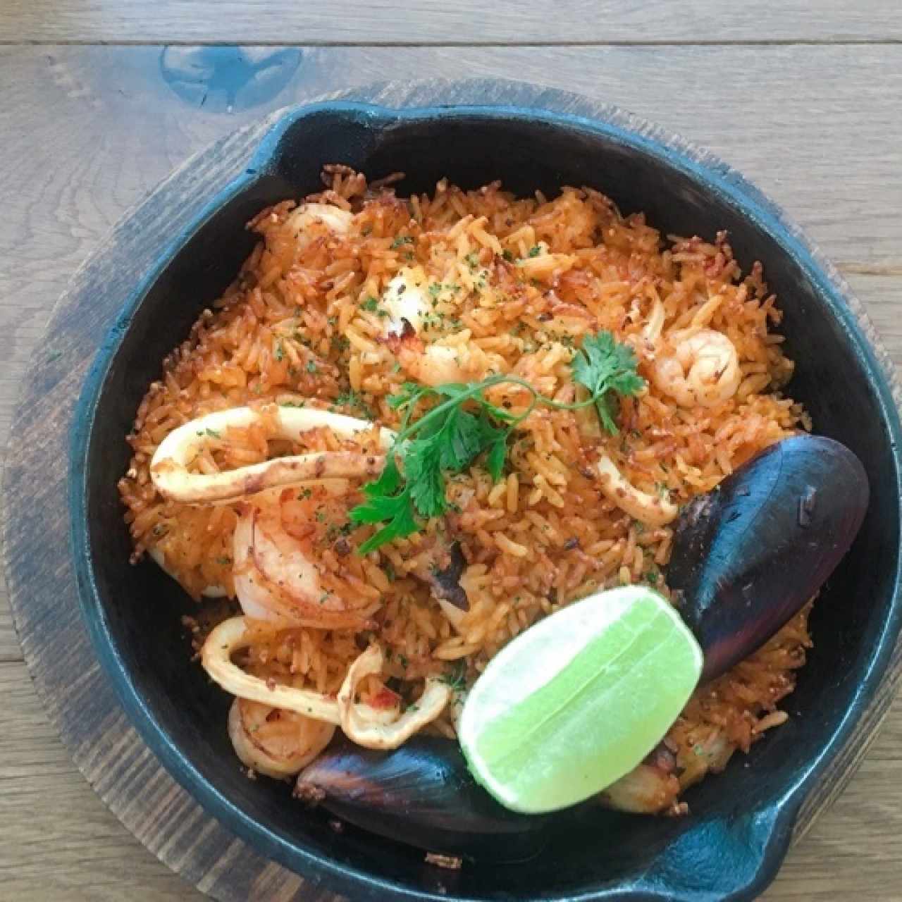 Arroz de mariscos