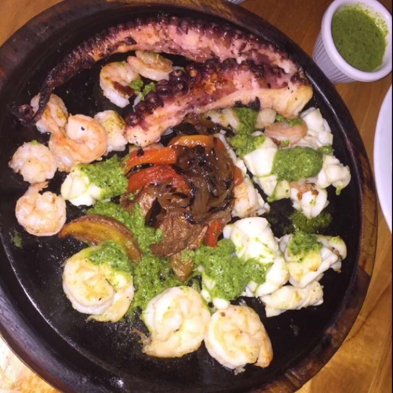 parrilla de mariscos