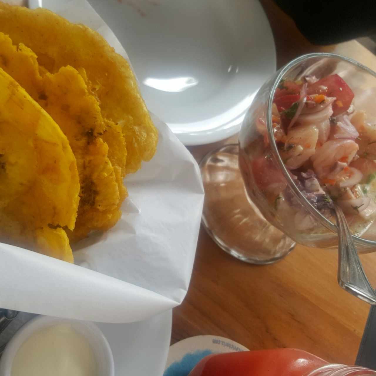 Ceviche mixto  al picante fresco 