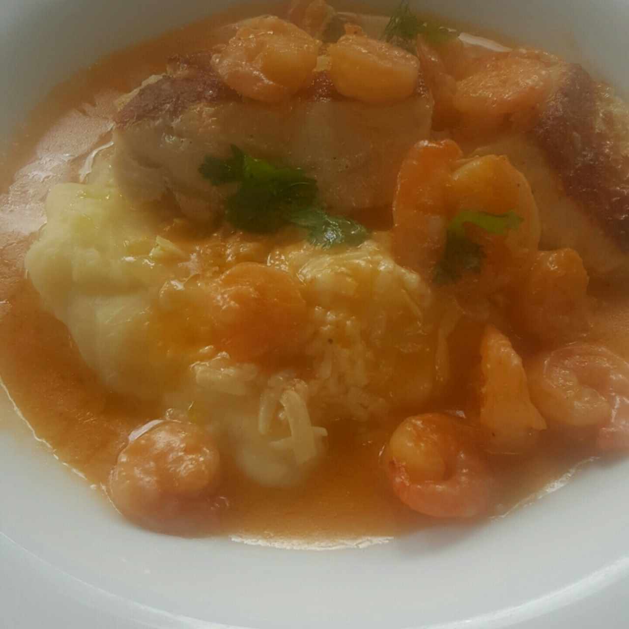 Corvina a la marinera 