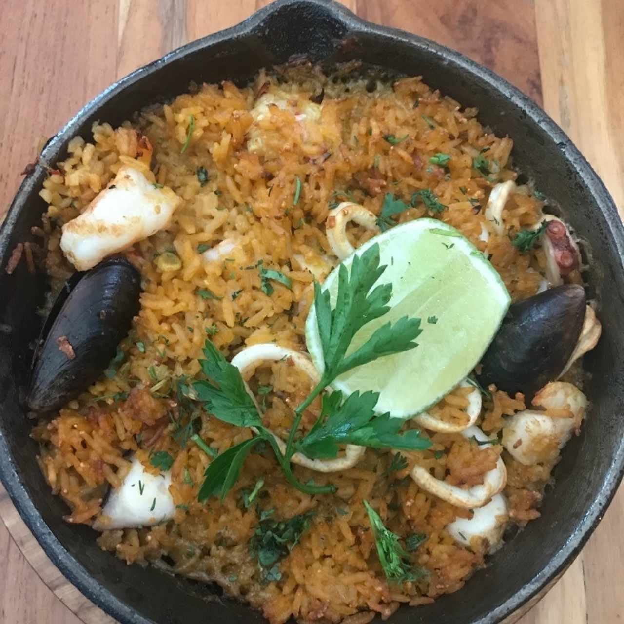 arroz de mariscos 