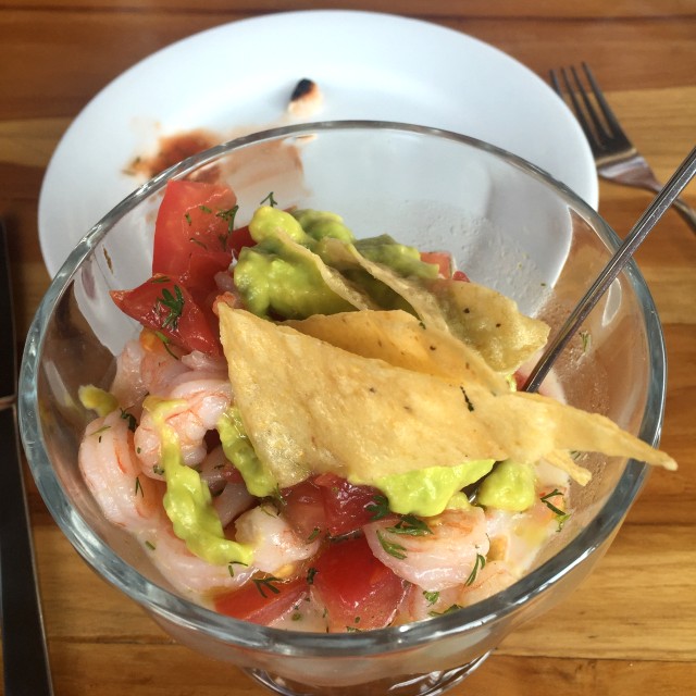 Ceviche de aguacate 