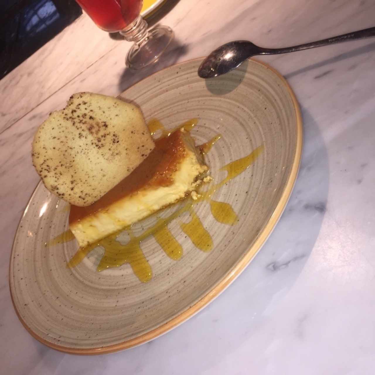 flan de coco
