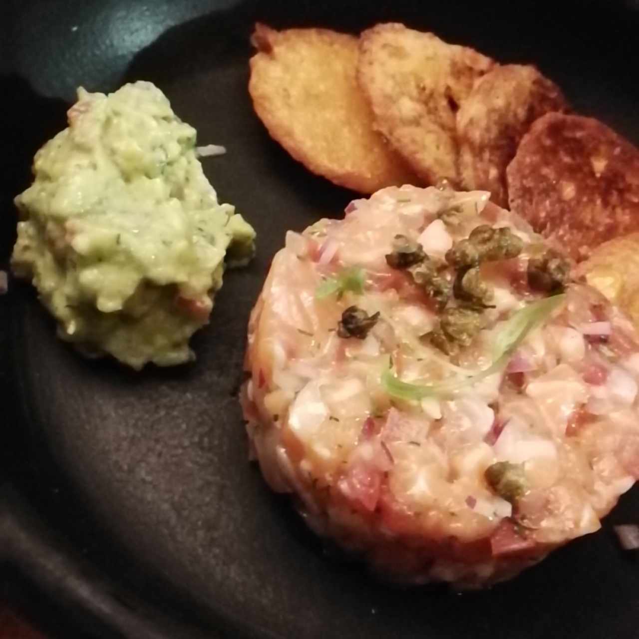 tartare de salmon