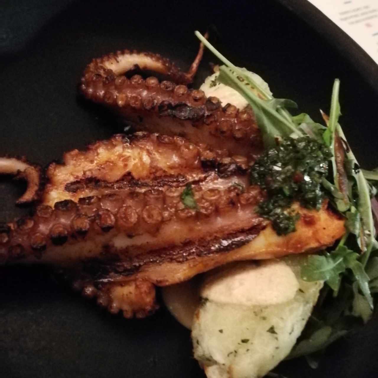 pulpo a la parrilla