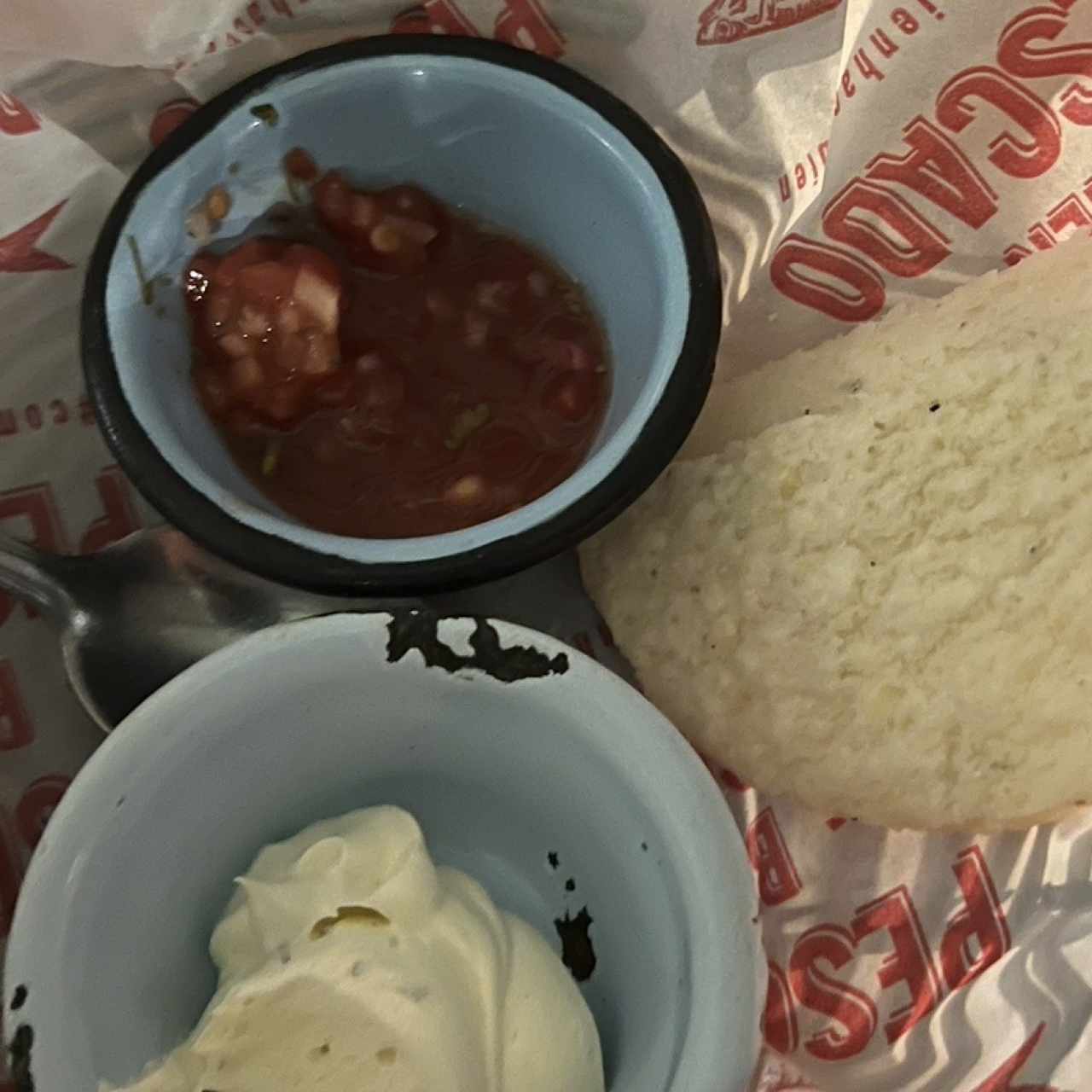 Entrada arepa 