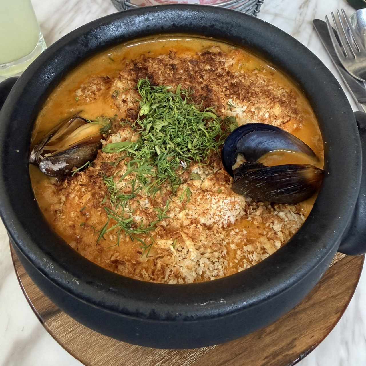 Cazuela de marisco