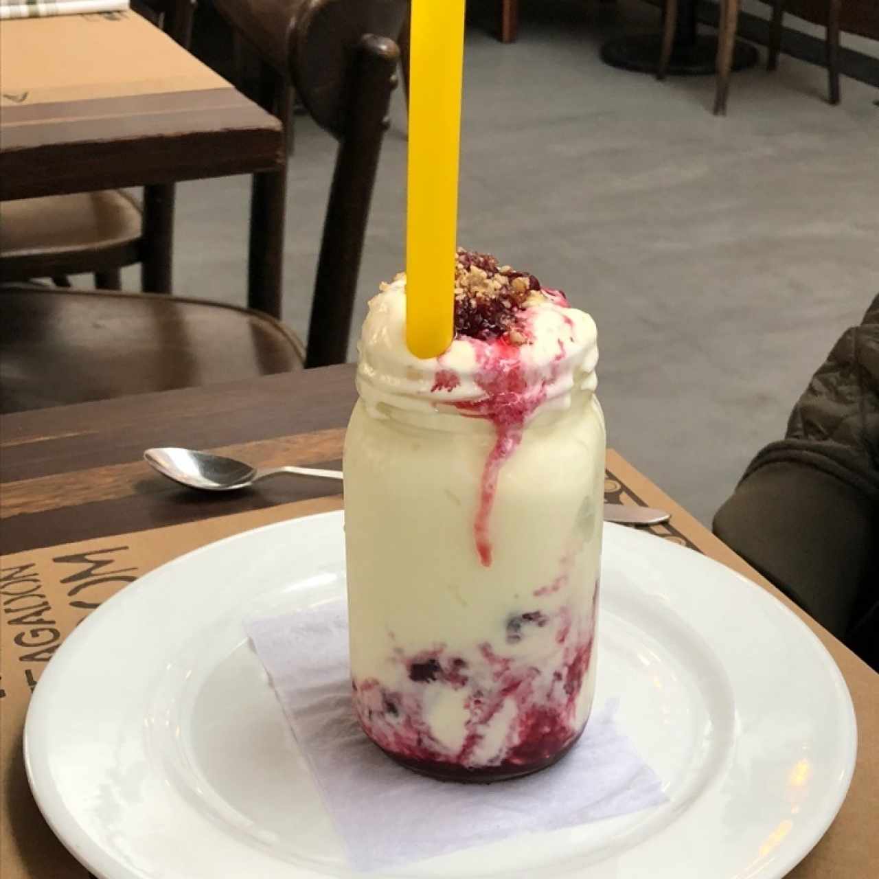 Malteada Frutos Rojos 