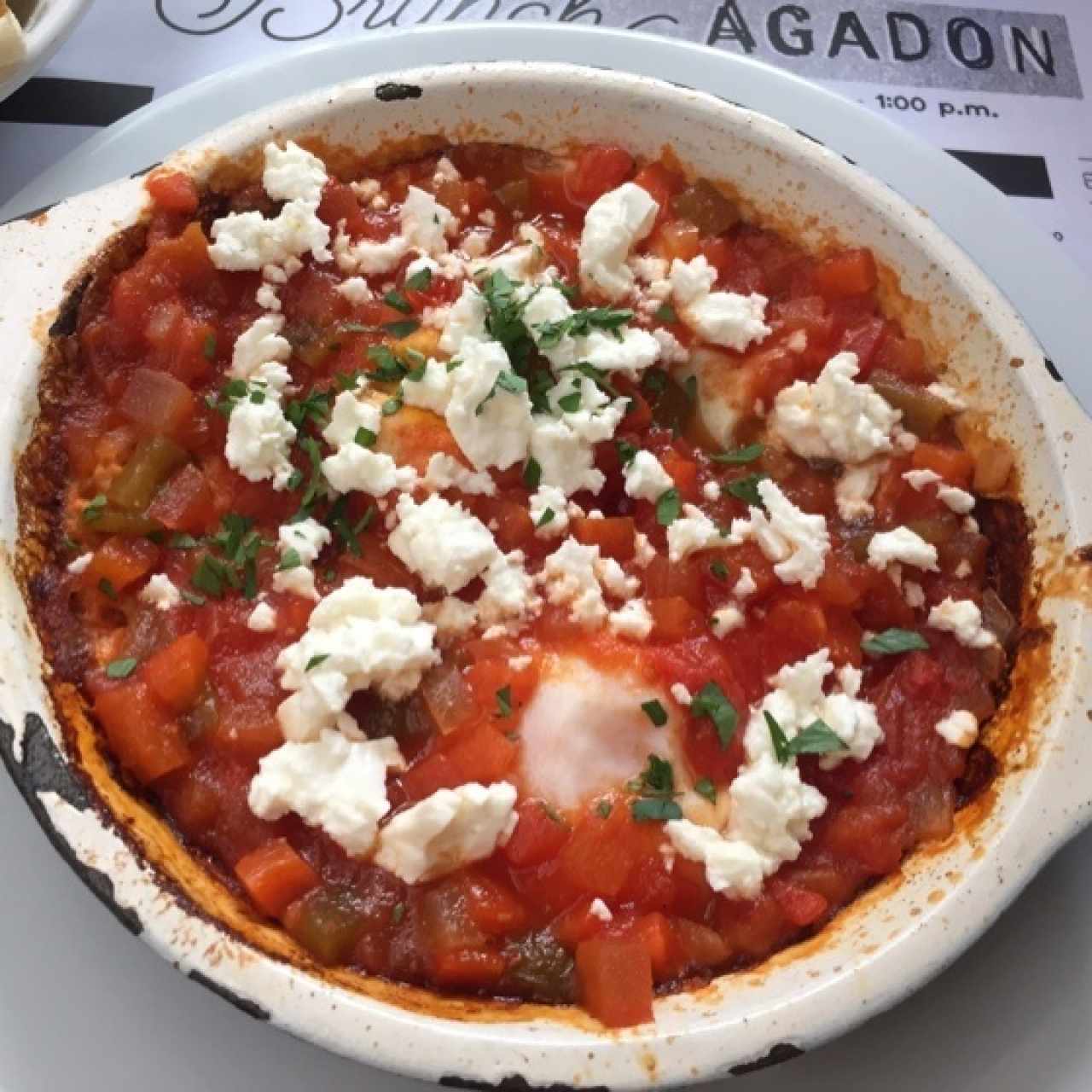 Huevos shakshuka