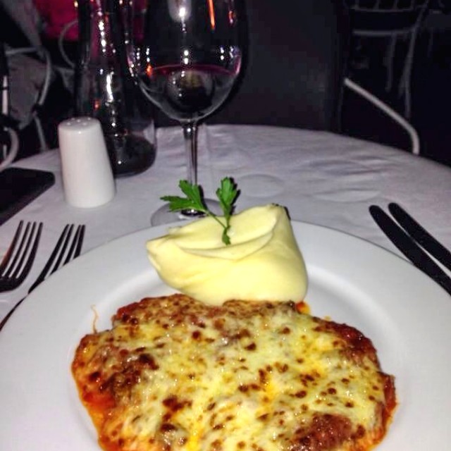 Pizzaiola con Puré