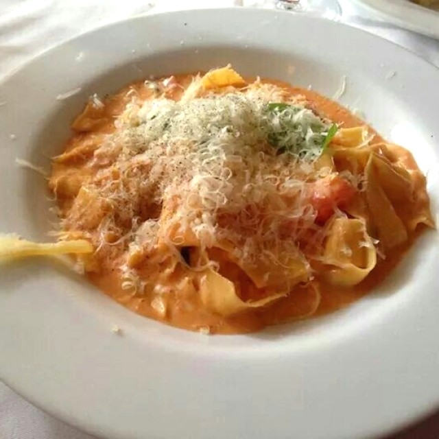 Papardelle al telefono.