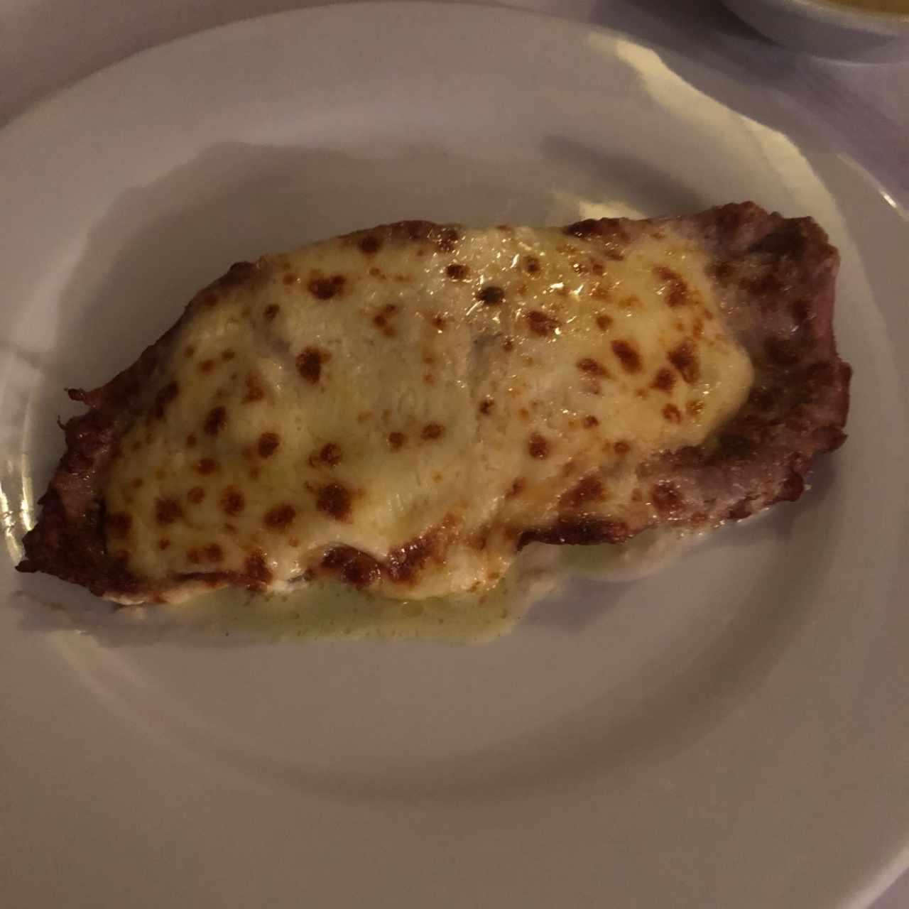 Milanesa de ternera a la florentina 