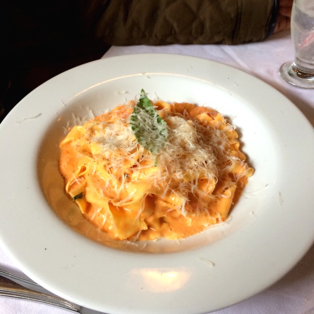 Pappardelle al teléfono