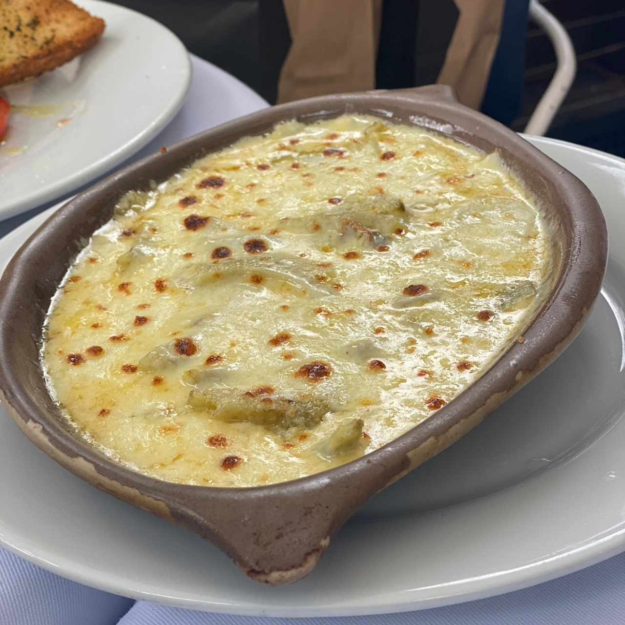 Alcachofas gratinadas