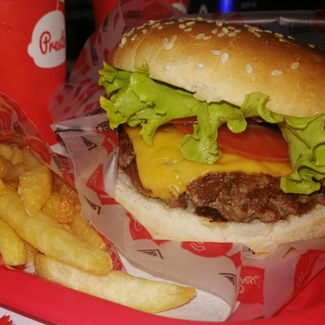 hamburguesa sencilla