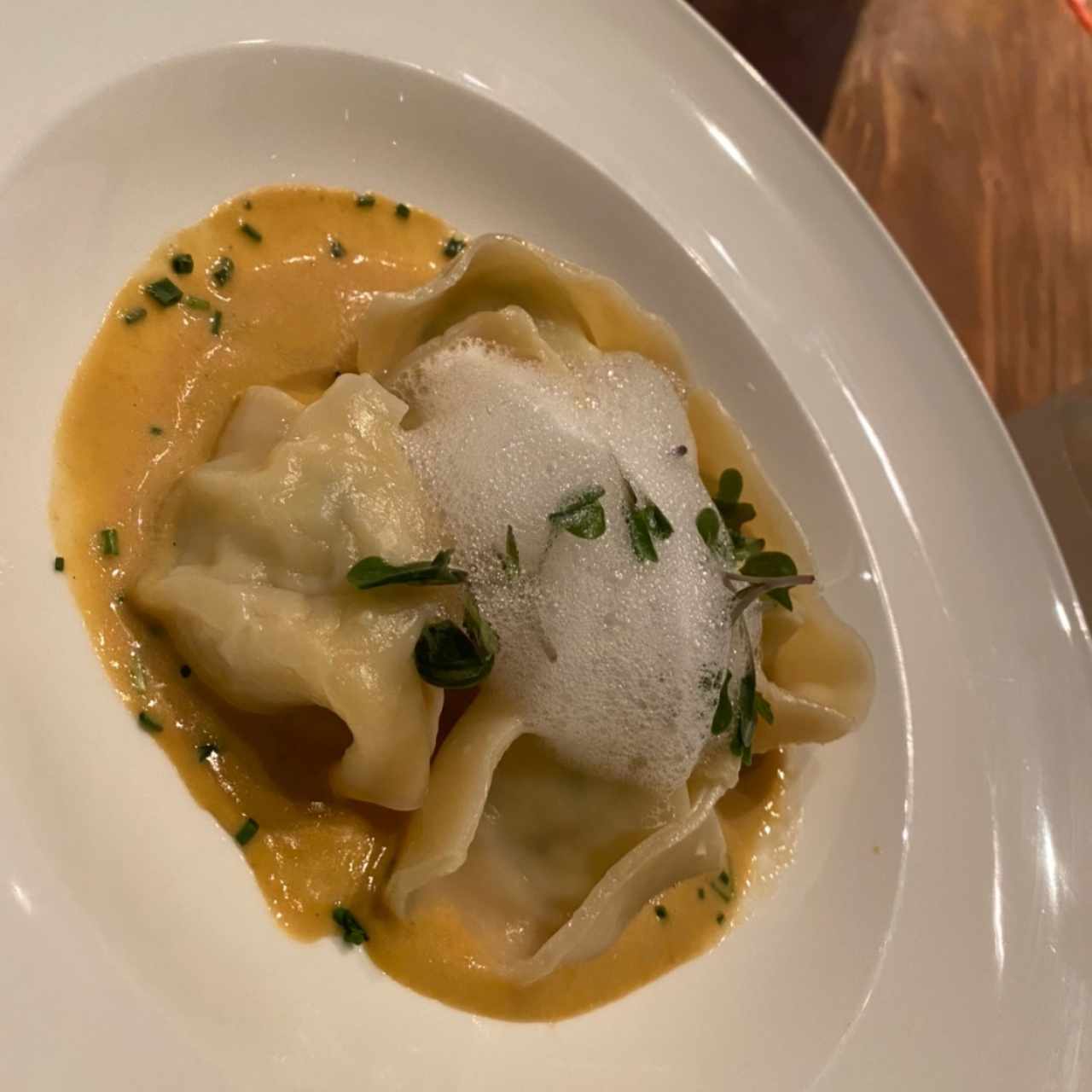 Raviolis de langosta